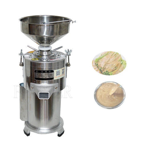 110V/220V Electric Peanut Sesame Butter Machine Maker Soybean Milk Commercial Almond Walnuts Nut Grinder Pulping Machine